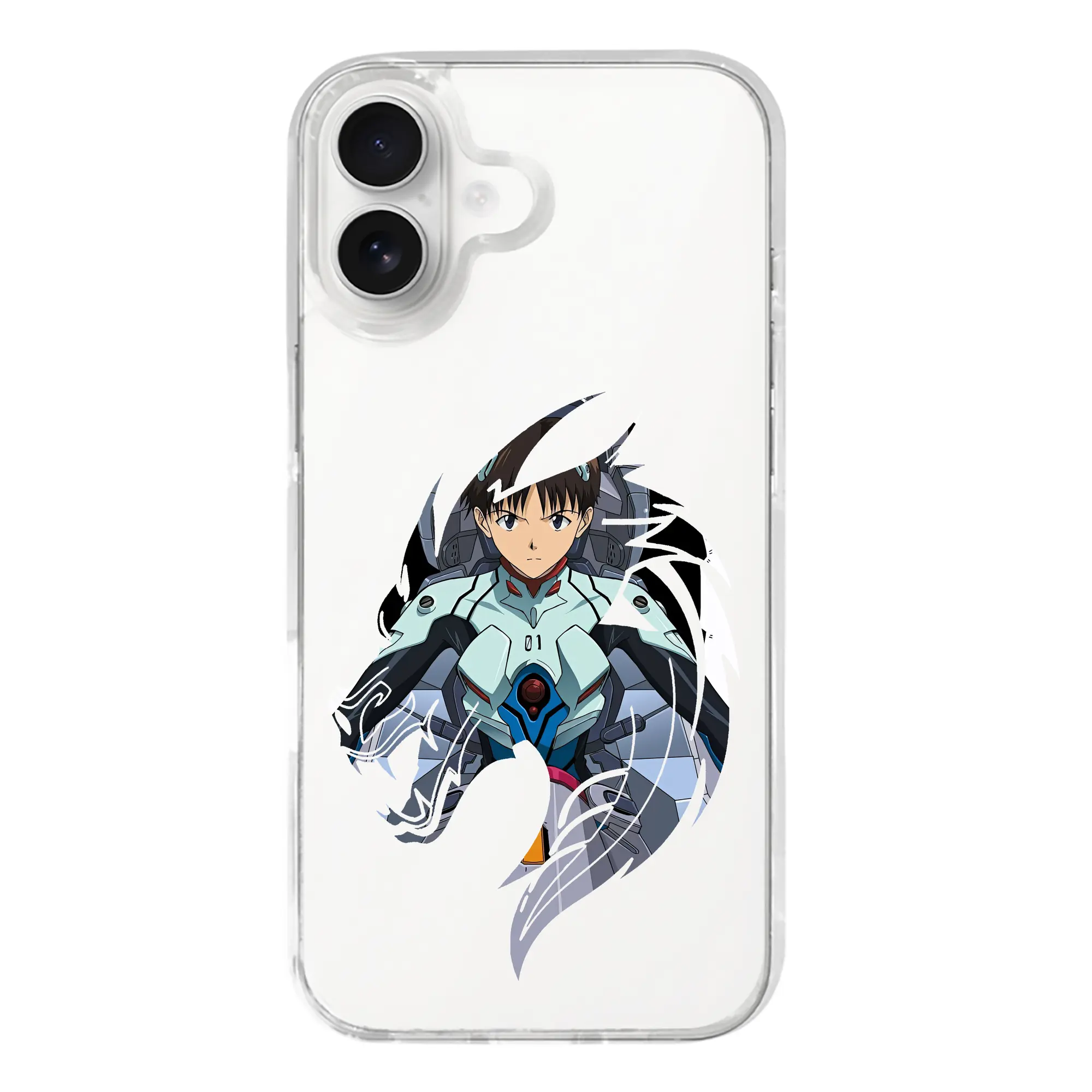 エヴァンゲリオン グッズ,碇シンジ - iPhone 17シリーズ 透明スマホケース – 薄型・耐衝撃・精密フィット保護カバー